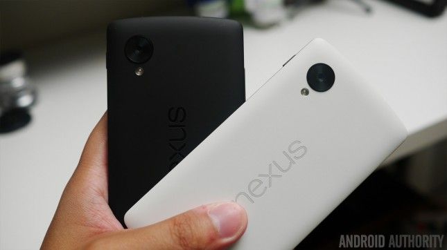 Google Nexus 5 negro vs aa blanco 8