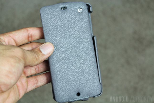 LG Nexus 5 Caso de cuero por Noreve-1
