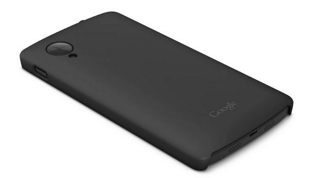 Nexus 5 Snap Case Negro