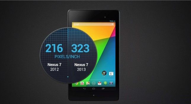 Nexus 7 (2013) de la pantalla 1