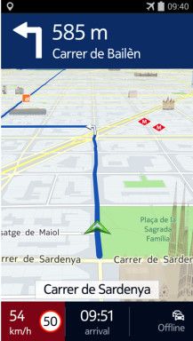 Fotografía - Nokia HERE Mapas hojas beta, añade 3D Establecimiento Maps, Diseño Ajustes, Descargas de fondo, Soporte para tarjetas SD Mejora