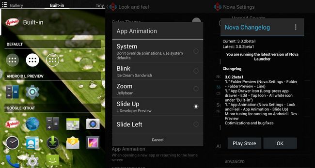 Nova Launcher Beta Android L