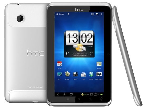 El diseño no fue el HTC Flyer 2011's strong suit