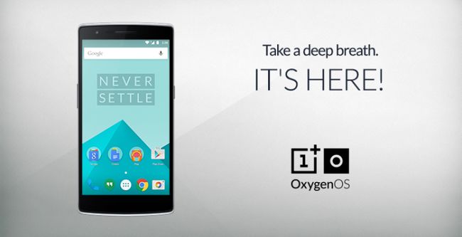oxígeno os OnePlus