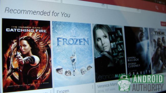 Google Play Movies recomendados