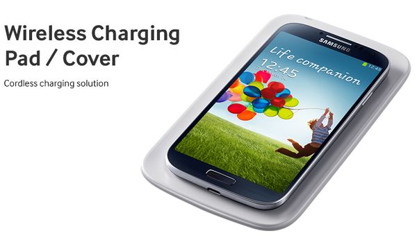 Galaxy S4 almohadilla de carga