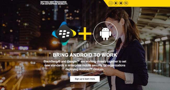 Asociación BlackBerry Google BES12 Autoridad Android