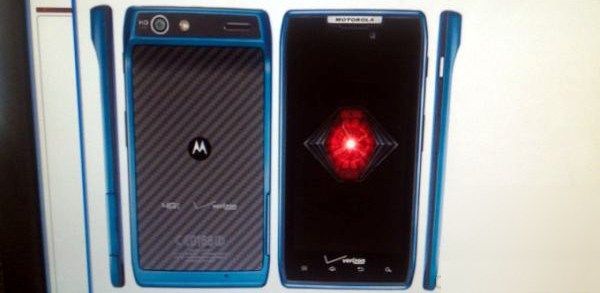 Fotografía - Rumor: Azul Motorola Droid Razr para golpear Verizon el 18 de mayo