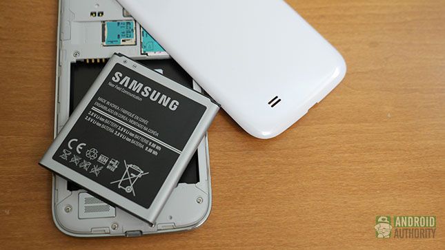 Samsung Galaxy S4 tapa de la batería aa
