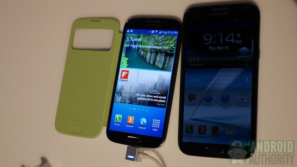 Samsung Galaxy S4 vs Galaxy Note 2 2 aa 600