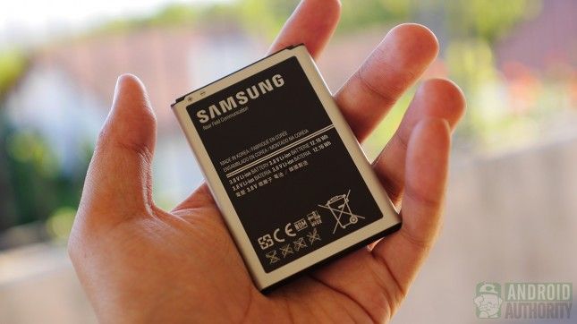 Samsung Galaxy Note 3 chorro negro de la batería aa 1