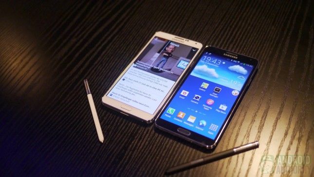 Ambos colores del Samsung Galaxy Note 3.