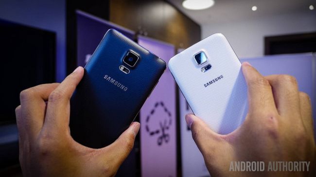 Samsung Galaxy Note 4 vs galaxia s5 rápida mirada a bis (4 de 7)
