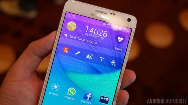 Samsung Galaxy Note 4 heladas aa b blanco 6