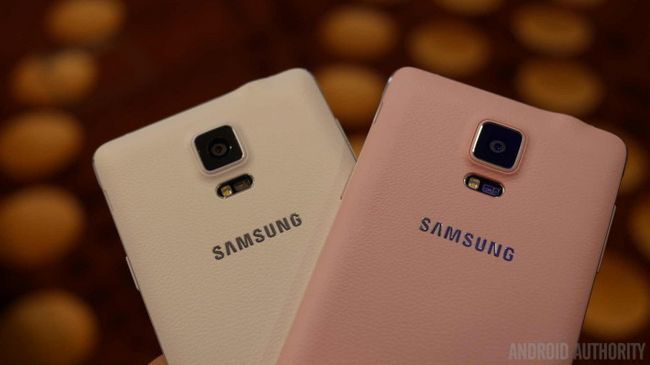 Samsung Galaxy Note 4 x blanco rosado aa b 3