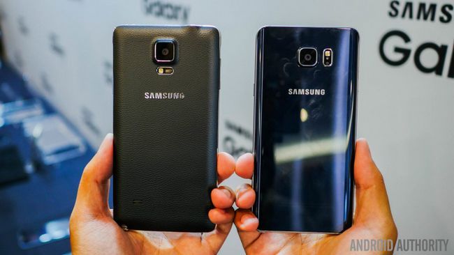 Samsung Galaxy Note 5 vs Galaxy Note 4 aa rápida mirada (3 de 16)
