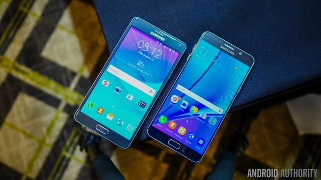 Samsung Galaxy Note 5 vs Galaxy Note 4 aa rápida mirada (1 de 16)