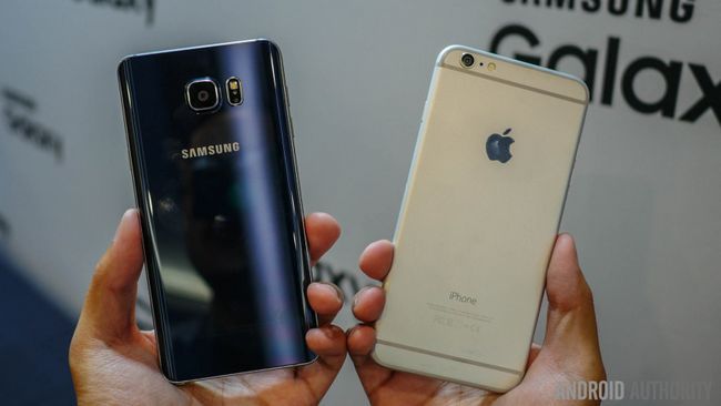 Samsung Galaxy Note 5 vs iphone 6 más a bis (3 de 13)