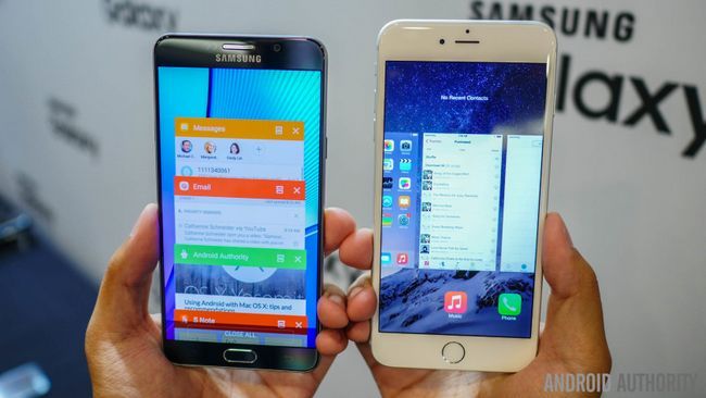 Samsung Galaxy Note 5 vs iphone 6 más aa (9 de 13)