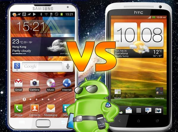 Fotografía - Samsung Galaxy S3 vs HTC Uno X