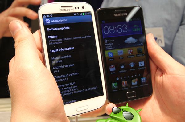 Fotografía - Samsung Galaxy S3 vs Samsung Galaxy S2 - un digno sucesor?