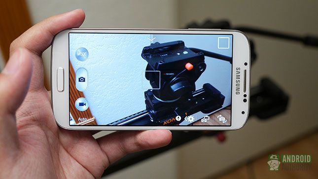 Samsung Galaxy S4 aplicación de la cámara aa