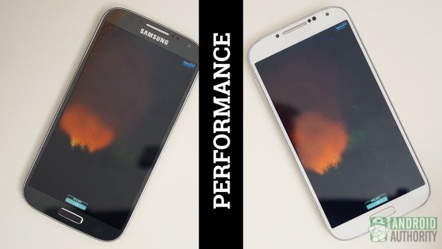 Samsung Galaxy S4 vs google rendimiento aa jugar edición