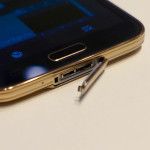 Samsung Galaxy S5 colgajo usb huella digital aa 3