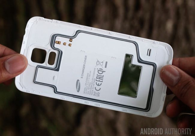 Samsung Galaxy S5 carga inalámbrica S Funda Cargador - 1