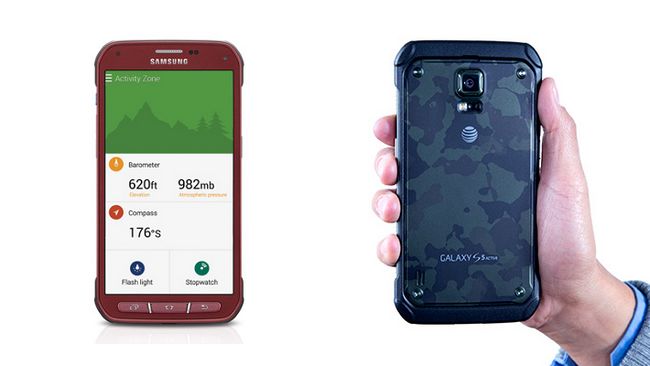 Galaxy S5 activa Zona de Actividades