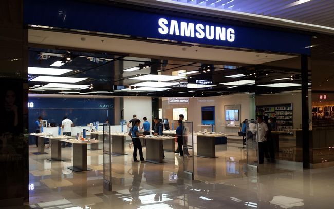 Logo Samsung tienda