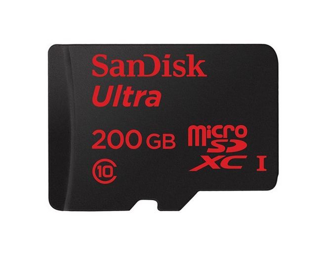 Fotografía - SanDisk anuncia la friolera de 200 GB de tarjeta microSD en el MWC, Samsung aficionados Dientes llanto y el rechinar