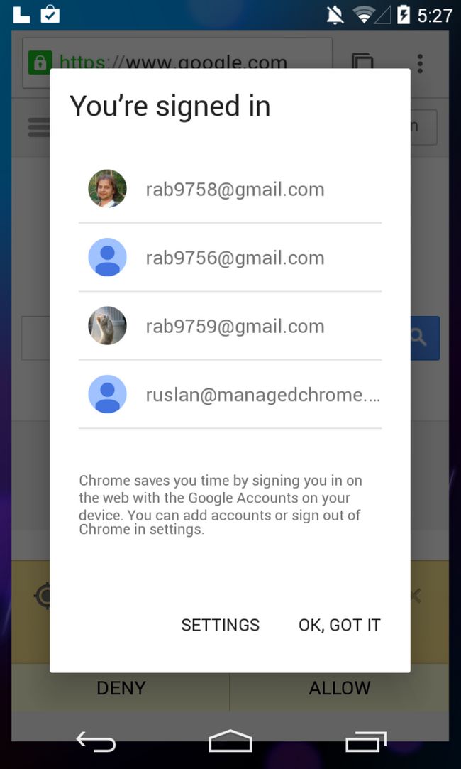 L comunicado de Android captura de pantalla (1)