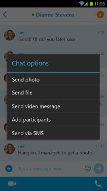 Fotografía - Skype 5.2 ahora le permite compartir fotos con alguien si están en línea o fuera