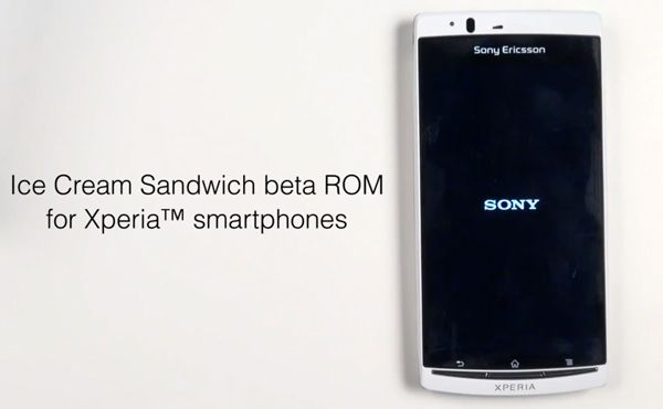 Fotografía - Sony Ediciones Android 4.0 Ice Cream Sandwich ROM Beta para Desbloqueado Xperia 2011 Modelos