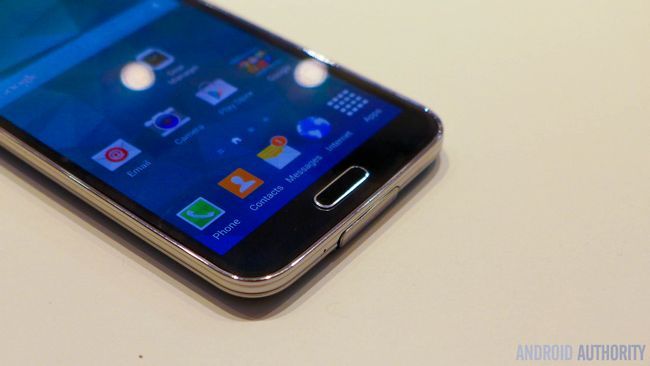 Samsung Galaxy S5 huella digital del escáner 1