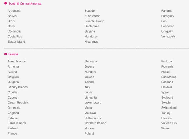 Fotografía - T-Mobile amplía escogida simple Roaming Internacional a Paraguay y Croacia, Elimina Vietnam