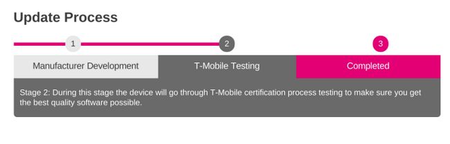 Fotografía - Sitio web de T-Mobile Ahora tiene un medidor de actualización de Progreso nuevo software para ayudar a rastrear OTAs