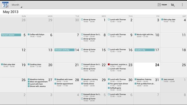 Google Calendar mejores aplicaciones de calendario para Android