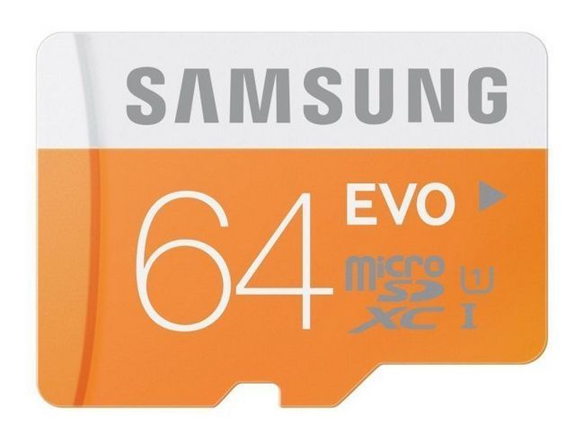 tarjeta microSD Samsung evo
