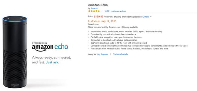 Fotografía - El Amazon Eco Voz de Control Gadget ya está disponible para todos los clientes de Estados Unidos Por $ 179.99, No Invitar Necesario