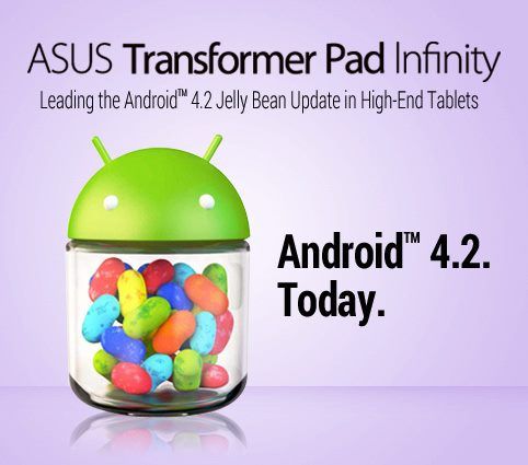 Asus Transformer Pad Infinity androide 4.2