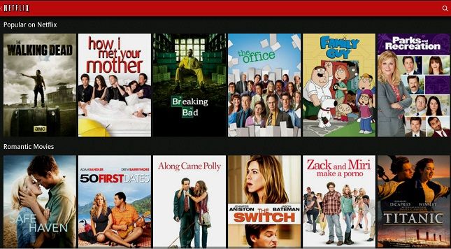 Netflix - Mejor Película y streaming de TV aplicaciones para Android
