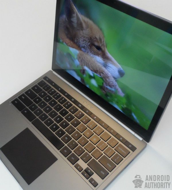 Chromebook píxel de la pantalla AA