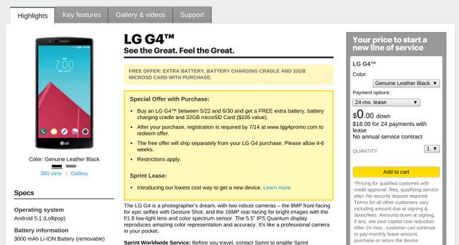 Fotografía - El LG G4 ahora debe estar disponible a través de todas las principales aerolíneas estadounidenses AT & T, Sprint, T-Mobile, US Cellular, y Verizon