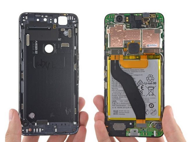 Fotografía - El Nexus 6P Obtiene un mísero 2 de 10 para Reparabilidad Desde iFixit