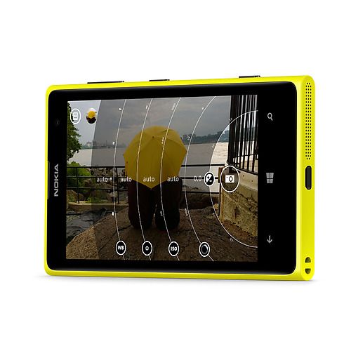 El Lumia 1020 ofrece ajustes manuales completos. Crédito de la imagen: Nokia