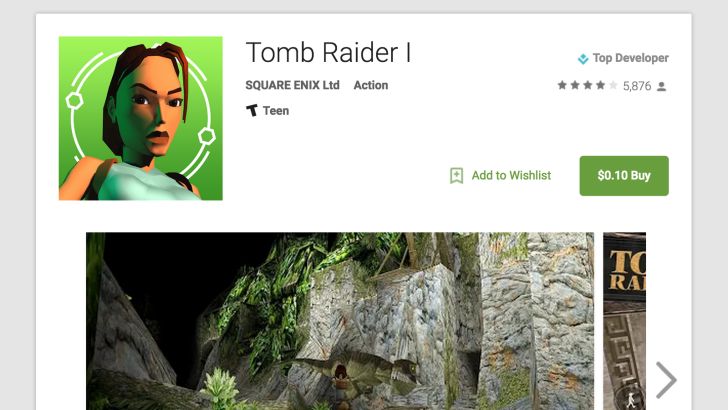 Fotografía - Tomb Raider me cae a $ 0.10 On The Play Store en algunas regiones
