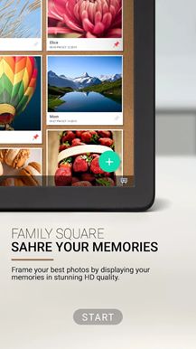 Fotografía - Samsung publica 'cuadrado de la familia' Boletín Foto Junta aplicación para el Galaxy Ver