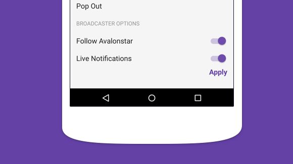 Fotografía - Twitch 4.4 Golpea Google Play, Trae Notificaciones Push para Broadcasters usted sigue